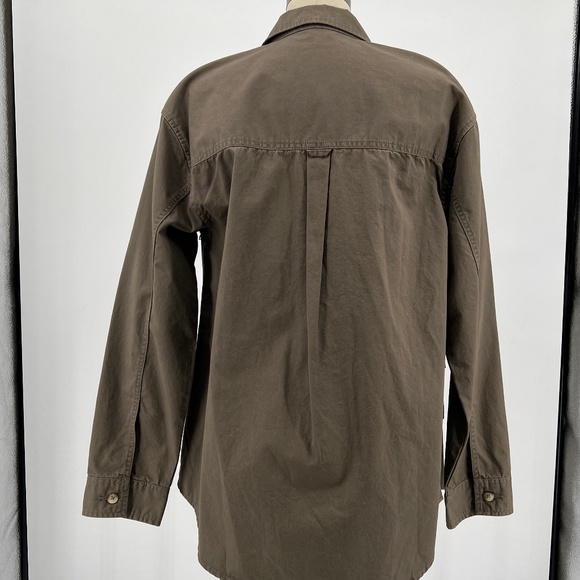 NWT TASHA TARNO Cargo Relaxed Fit Shirt - Picture 4 of 4